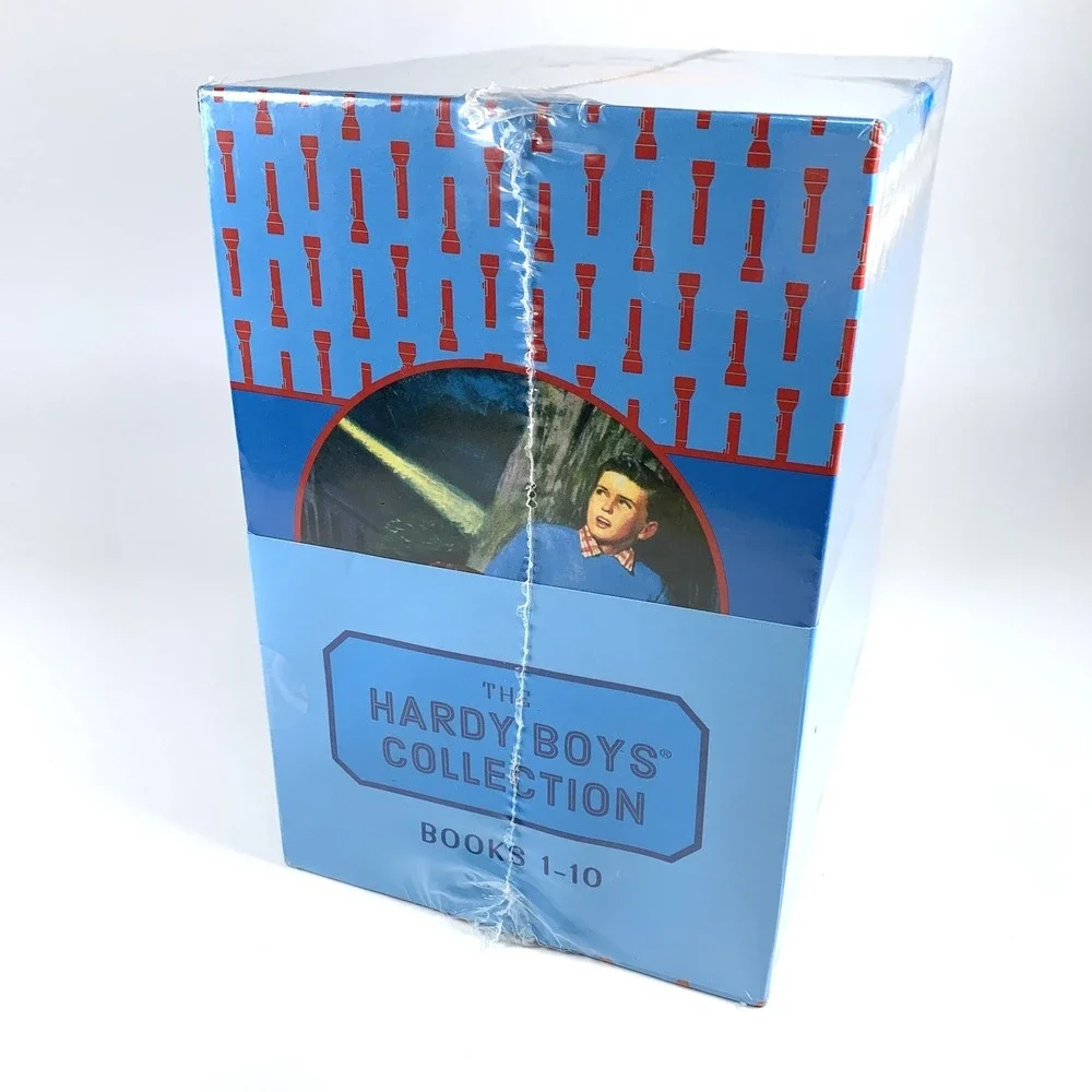 New The Hardy Boys Collection Books 1-10 Complete Hardcover Box Set Factory Seal